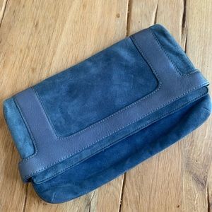 Marc Jacobs suede clutch